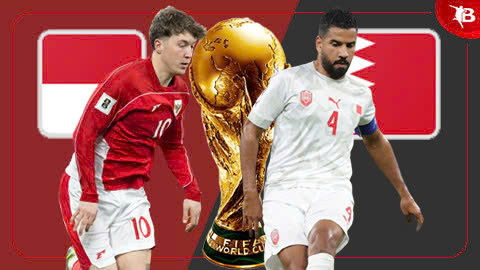  20h45 ngày 25/3: Indonesia vs Bahrain